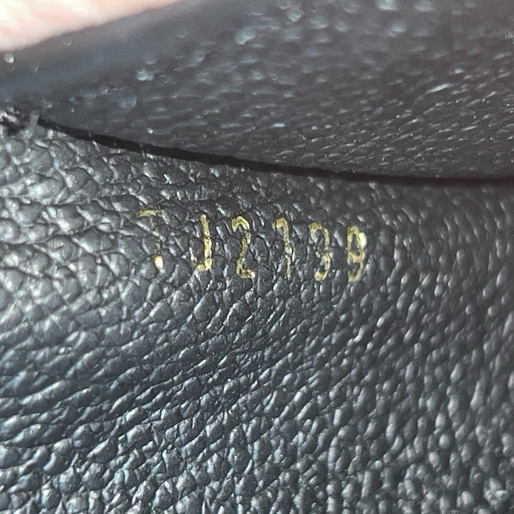 SOLD-Authentic Louis Vuitton Key Pouch Mng Empreinte Black - Picture 6 of 16